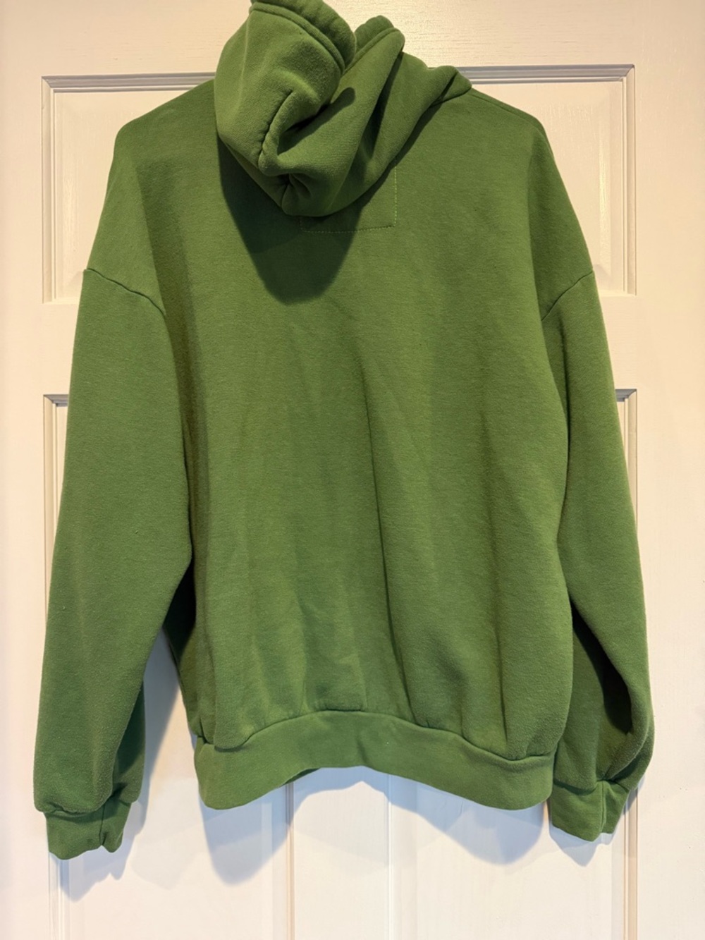 Aviator Nation Green Hoodie with Red Heart & Yellow Lightning - Picture 4 of 4